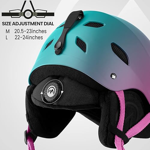 Miniatura 2 de OutdoorMaster Kelvin - Casco de esquí y snowboard para hombres, mujeres y jóvenes