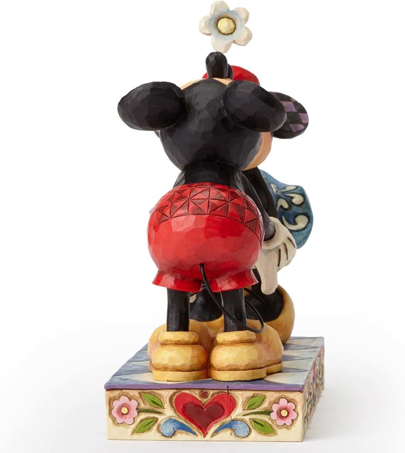 Get Special Price Disney Traditions by Jim Shore Mickey Mouse Kissing Minnie Stone Resin Figurine, 6.5” Crazy Clearance Disney Traditions by Jim Shore Mickey Mouse Kissing Minnie Stone Resin Figurine, 6.5”