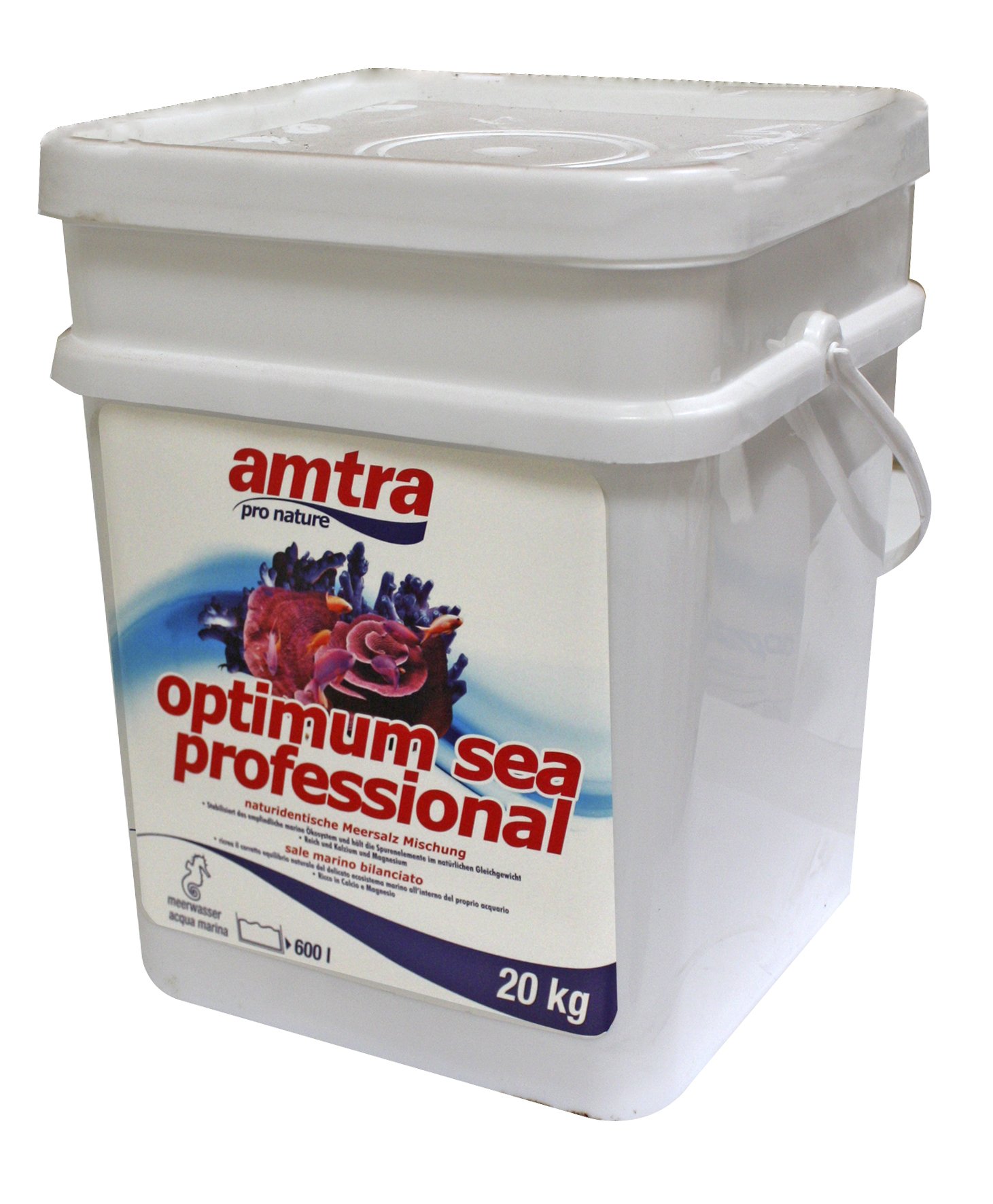 Amtra Wave A0020524 Optimum Sea Professional Meersalz Plus Calcium und Magnesium, 20 kg