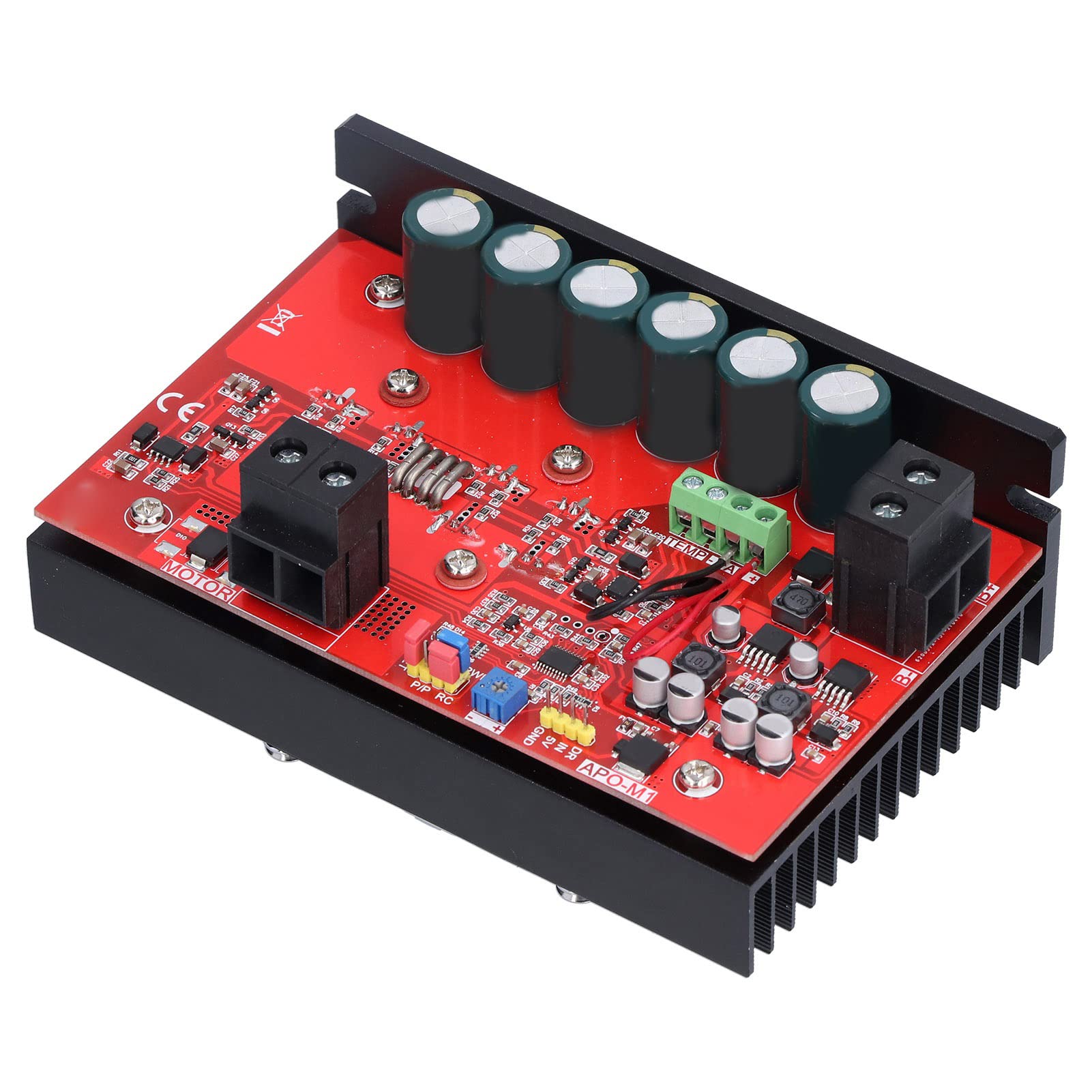 Sterownik PWM Silnika Szczotkowego Prądu Stałego z Regulowanym Ograniczeniem Prądu, Elektroniczny Regulator Prędkości do Robotyki i Projektów Typu „zrób to sam”, materiał PCB, 1 Jednostka
