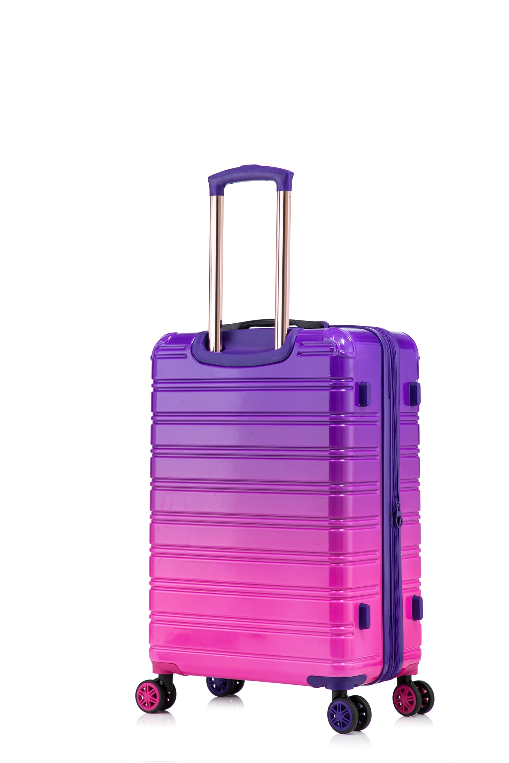 CELIMS - Bagaglio a Mano 55 cm in Policarbonato | Valigia da Cabina | Piccola e Leggera | Viola