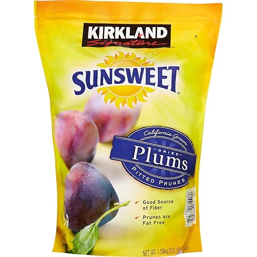 Signature's Dried Plums Pitted Prunes, 3.5 Pounds (2 Pack(3.5 Pounds))