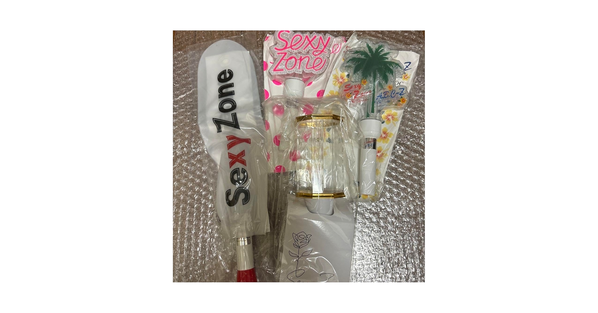 SexyZone CD LIVEDVD ファンクラブ限定グッズ　ペンライト SexyZone CD LIVEDVD ファンクラブ限定グッズ ペンライト