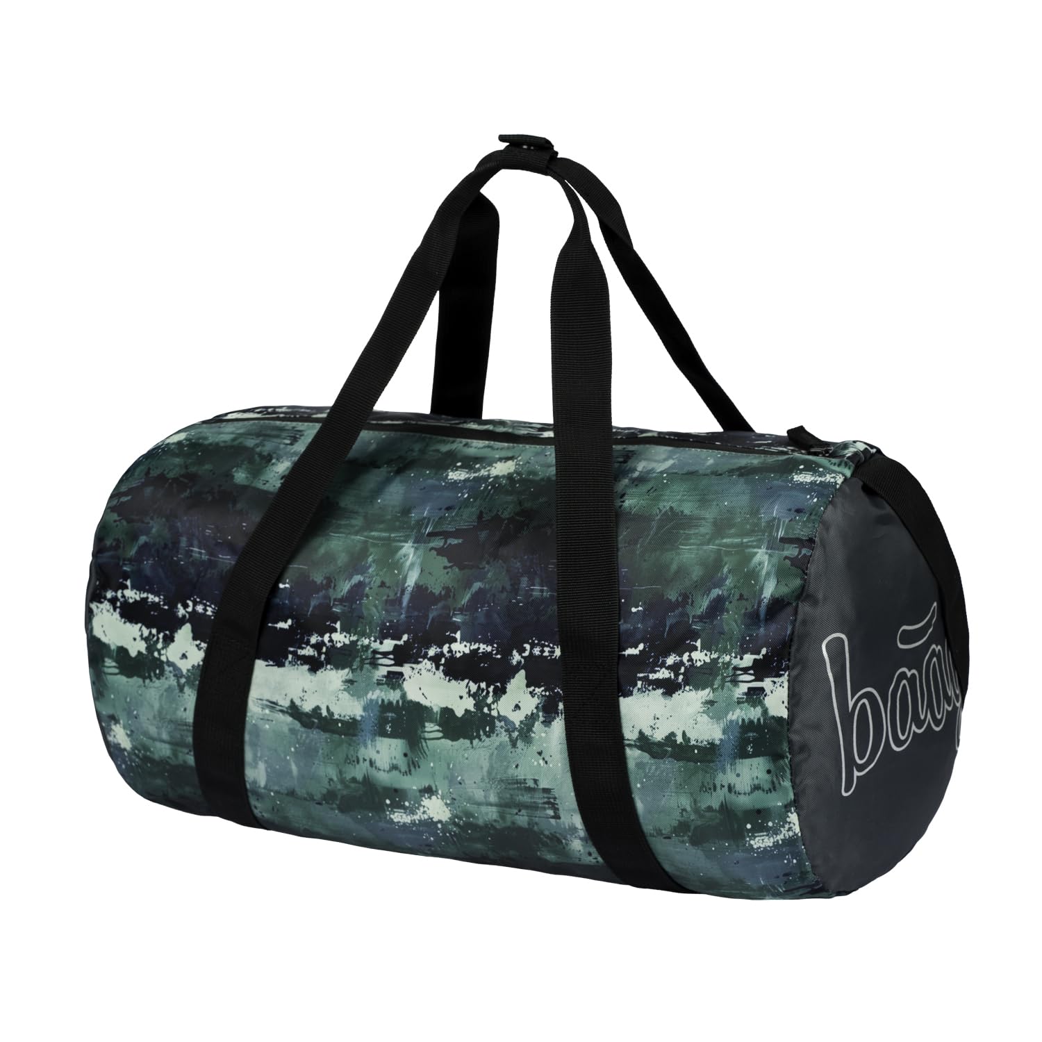 Baagl Borsa Sportiva Per Bambini Ragazze Ragazzi Adolescenti – Borsa Da Viaggio Compatta Pieghevole Hoop – Borsa Per Sport, Calcio, Balletto, Scuola E Tempo Libero, Borsa Da Nuoto, 22 L, Bosco, 42 X-image