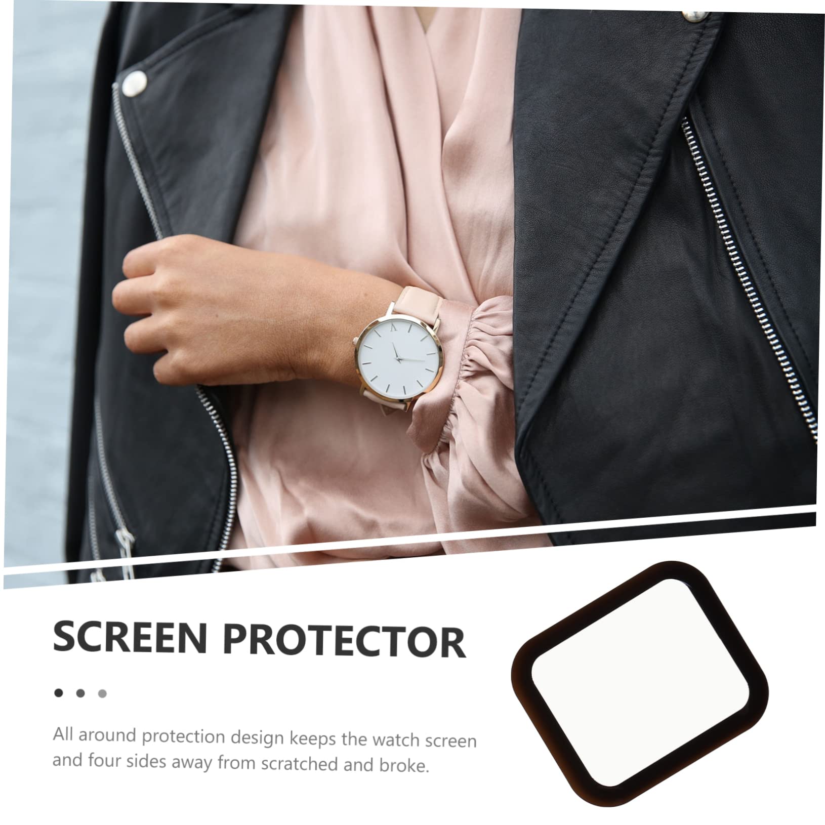 Hemobllo 10stücke Gehärtetes Displayschutz Für Watch Vollständiger Schutz Kratzfest Blasenfrei Installieren Kompatibel Mit Apple Watch Series