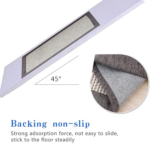 Miniatura 36 de LUFEIJIASHI Alfombras y tapetes de cocina antideslizantes lavables, juego de 2 piezas absorbentes de cocina, tapetes para piso de cocina de granja