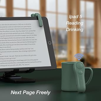 SK SYUKUYU Page Turner for Kindle Paperwhite Oasis Kobo E-Readers Accessories, Remote Page Turner for Ipad Reading Comics, Page Turner Clicker for Phone Taking Photos Camera Video(Green)