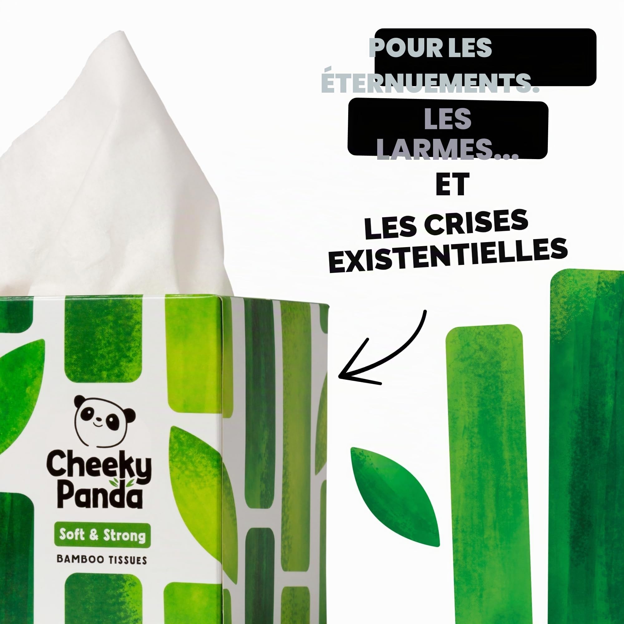 The Cheeky Panda Résistant & Durable (56 unité (Lot de 12))