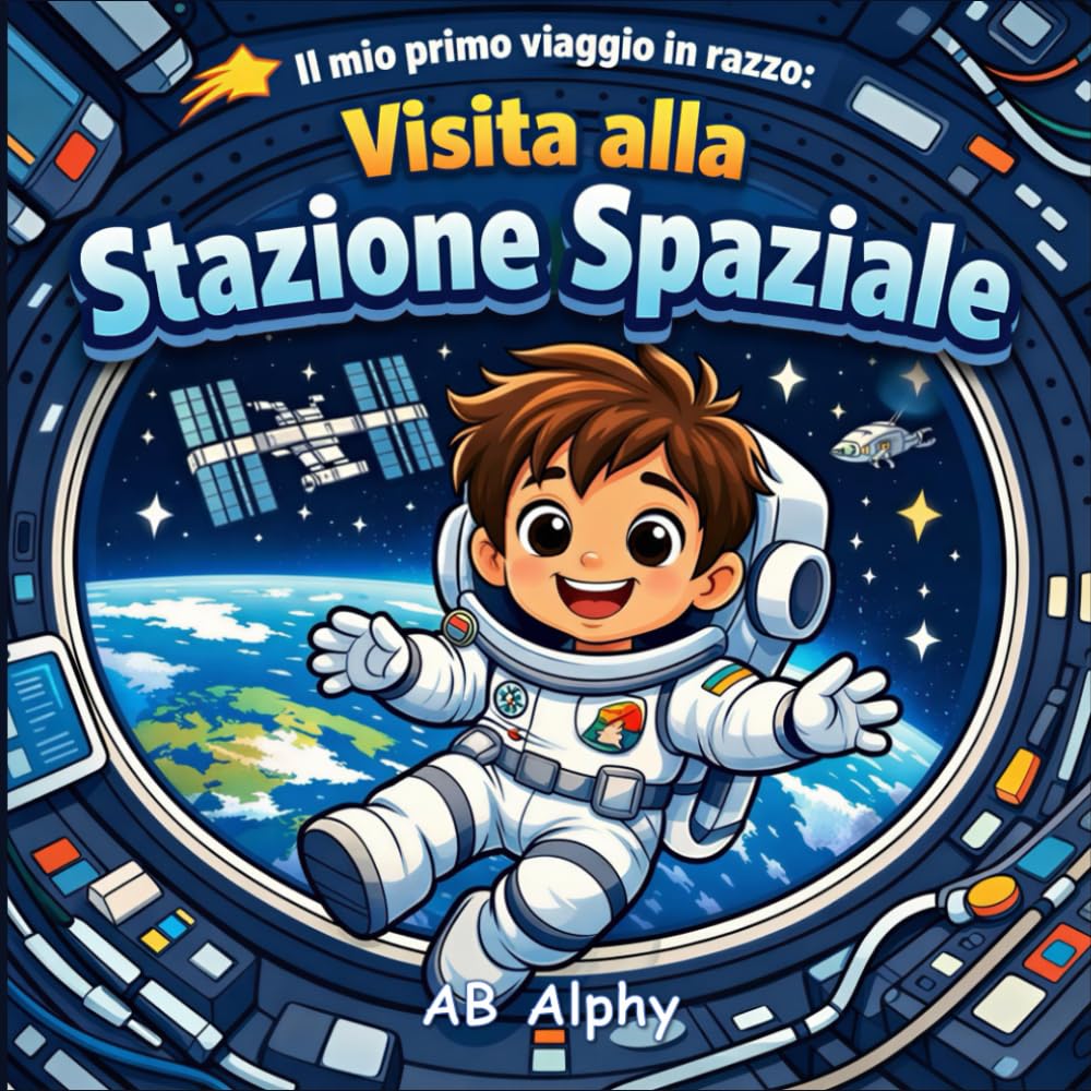 Il mio primo viaggio in razzo: Visita alla Stazione Spaziale: Un’avventura a gravità zero per piccoli astronauti