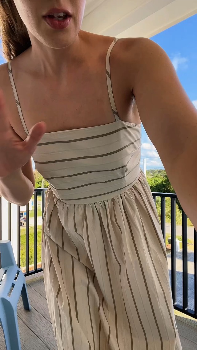 amazon cotton maxi dress Watch Beautiful for summer on Live Maxi length LENGTH Jumpsuits/Rompers Color:Warm White Shoe Land Madeline-Womens Open