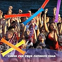 Vista 5 de Comicfs Bam Bam Thunder - 40 palos gruesos de papel metálico para animar a bailar, bailar, baloncesto, fútbol, ruidos