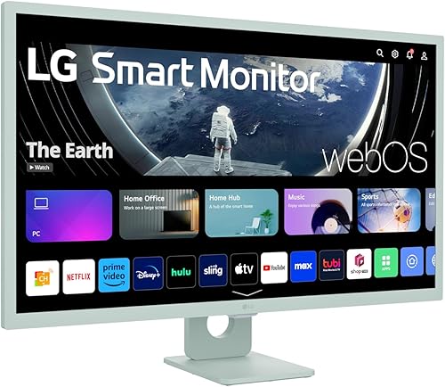 Miniatura 7 de LG Monitor inteligente 32SR50F-G Pantalla IPS FHD de 32 pulgadas (1920 x 1080), webOS 23, HDR 10, altavoces integrados x2, AirPlay 2, pantalla