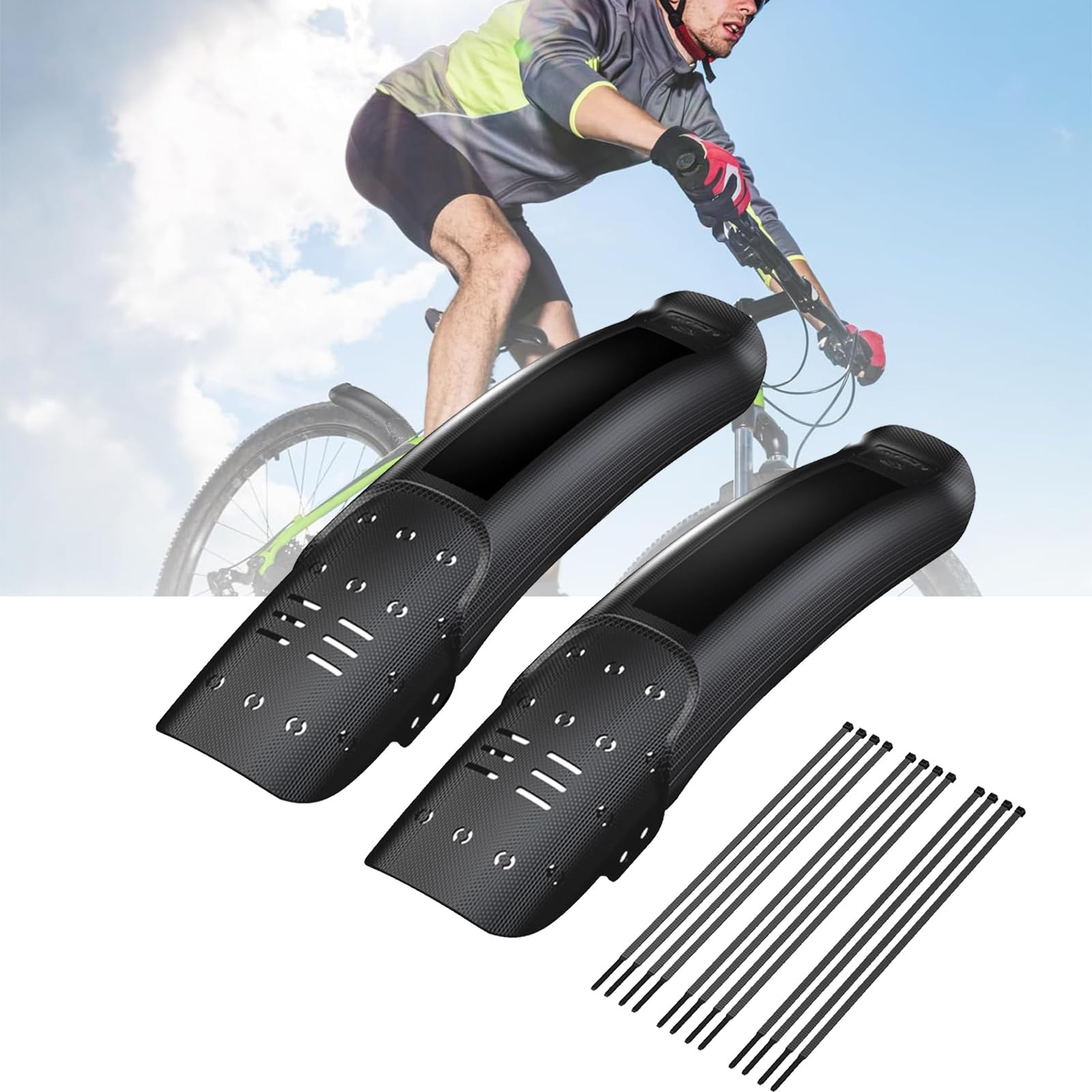 Installazione A Fascette Parafanghi Per Mountain Bike Pezzi