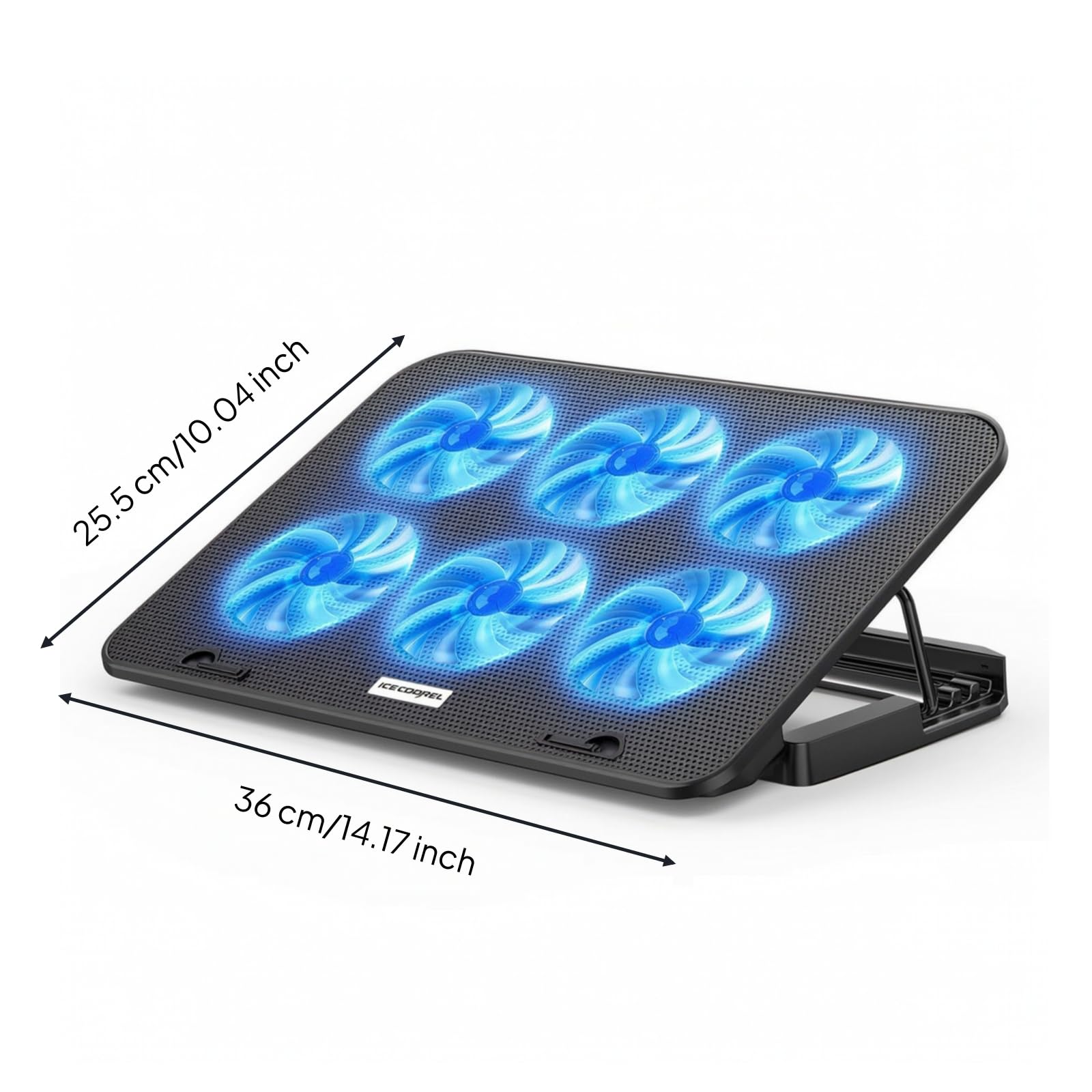 Refroidisseur Ordinateur Portable, Array, Noir Version Standard, Style to 4