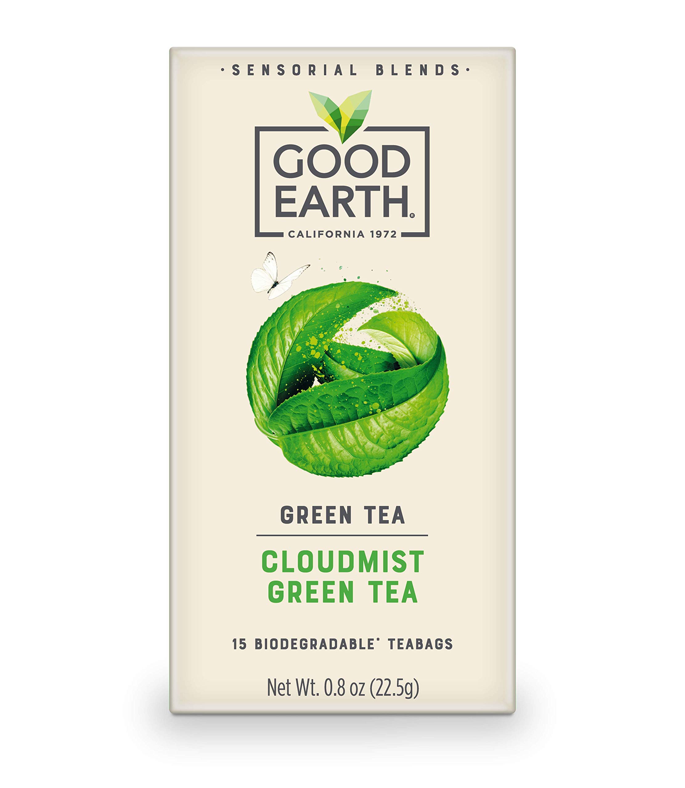 Good Earth Tea Co. Sensorial Blends Cloudmist Green 15Count