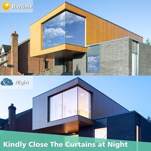 Miniatura 10 de Volcanics Película de privacidad estática para ventana, calcomanías de vinilo 3D para ventana, calcomanías de ventana de arco iris para puerta de