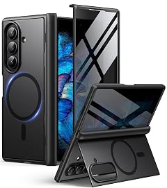 BERFY for Samsung Galaxy Z Fold 7 Case with Privacy Screen Protector Compatible with MagSafe Anti Spy Built-in