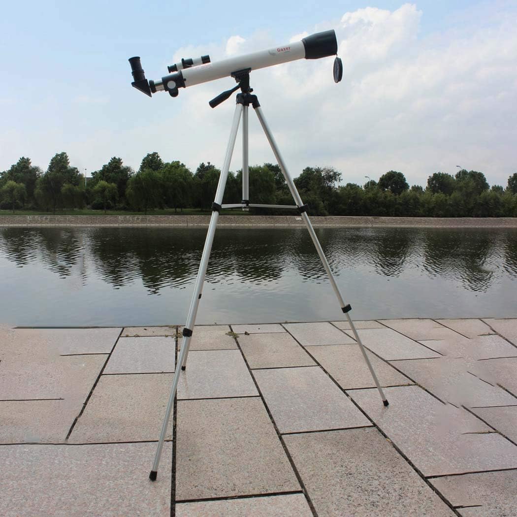 Practical Telescope Refractor Telescope with Tripod ; Finder Scope, Portable Telescope for Kids ; Astronomy Beginners, u