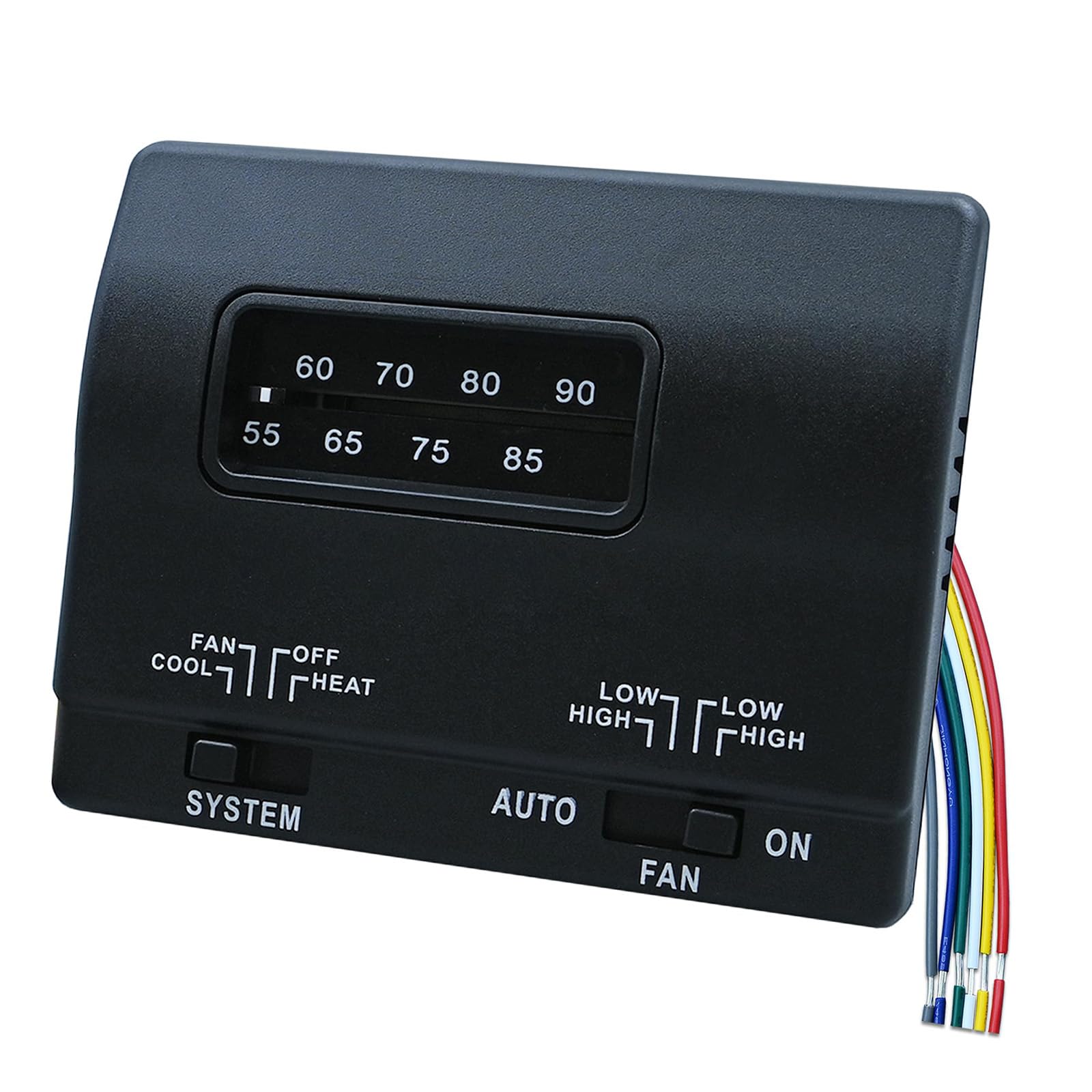 Climate Control Thermostat 7330F3852, Simple Installation for Heating and Cooling Management Campers Air Conditioners Thermostat