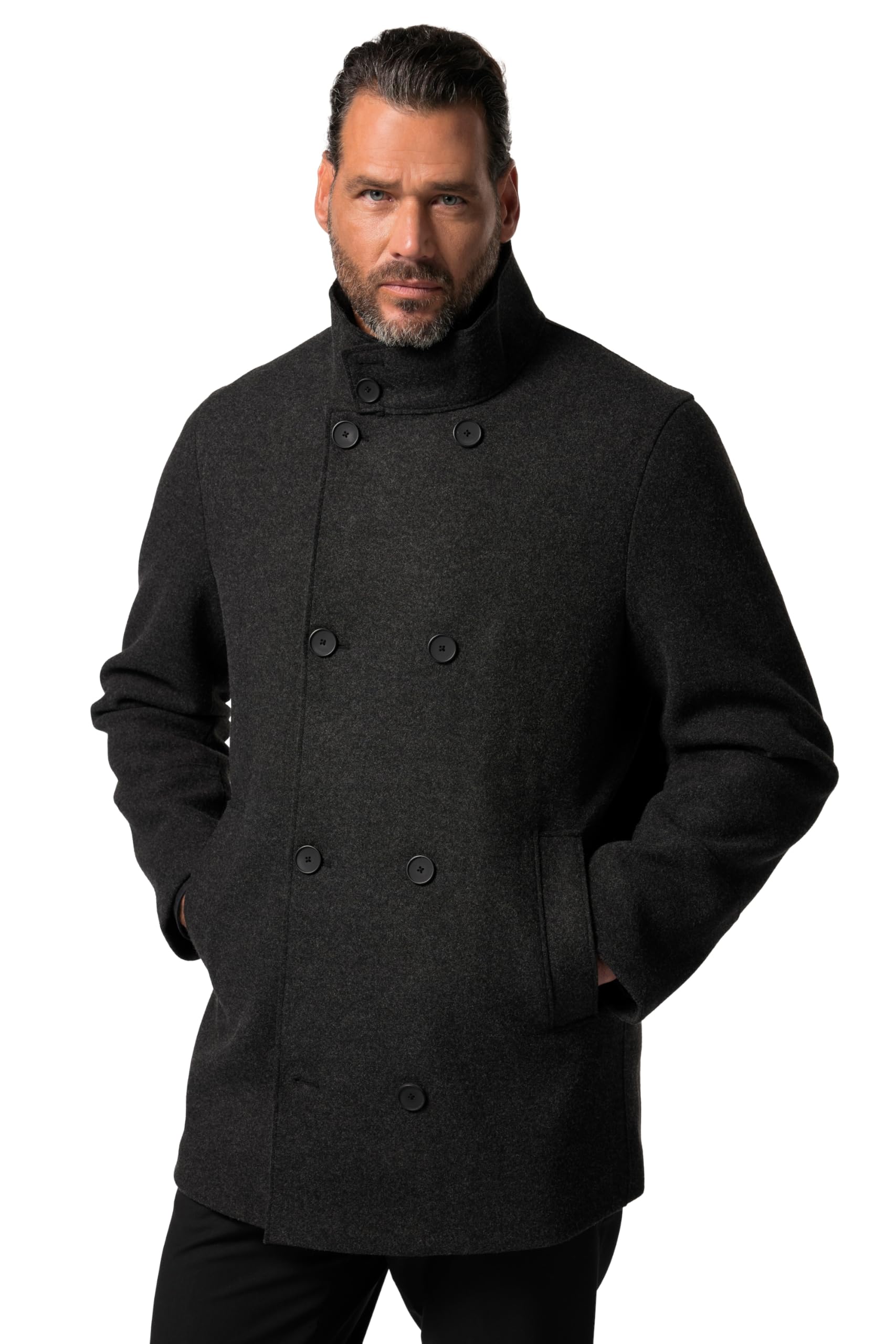 JP 1880 Herren große Größen Übergrößen Menswear L-8XL Caban FLEXNAMIC®, Wolloptik 831622