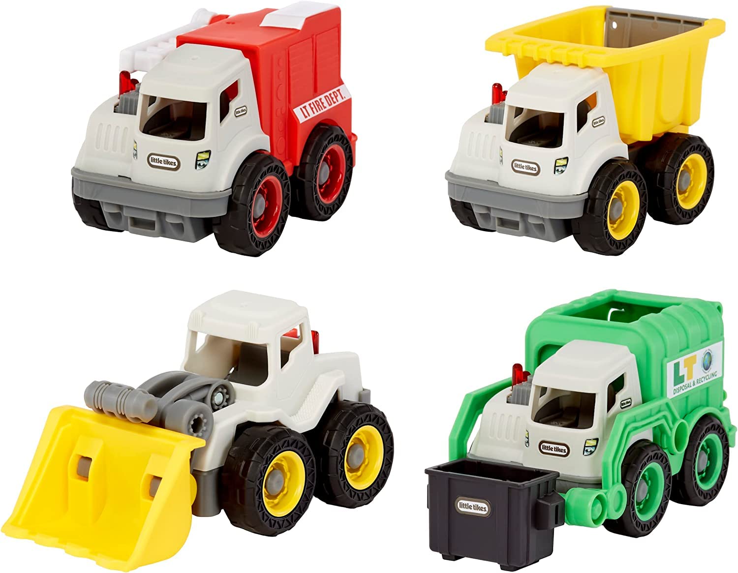 little tikes Dirt Diggers Minis - 1 Construction Toy with Realistic Design - Receive 1 of 4 Vehicles for Indoor & Outdoor Play - Easy to Hold - Encourages Imagination - For Kids Ages 2+