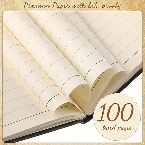 Miniatura 10 de 20 cuadernos de cuero de agradecimiento, regalos de agradecimiento, regalos de equipo para empleados, compañeros de trabajo, cuadernos inspiradores