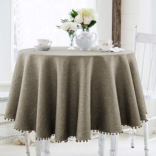 JUCFHY - Mantel rectangular resistente a las manchas, resistente a las arrugas y a prueba de derrames, mantel decorativo oblongo, lavable para