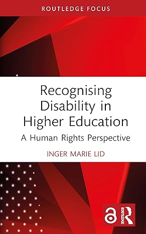 Recognising Disability in Higher Education: A Human Rights Perspective-Wow! eBook