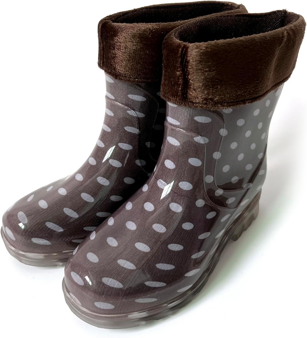 Plus Size Waterproof Rain Boots for Women - Wide Calf Design (Sizes 9-14) | Anti-Slip Sole | All-Weather Comfort