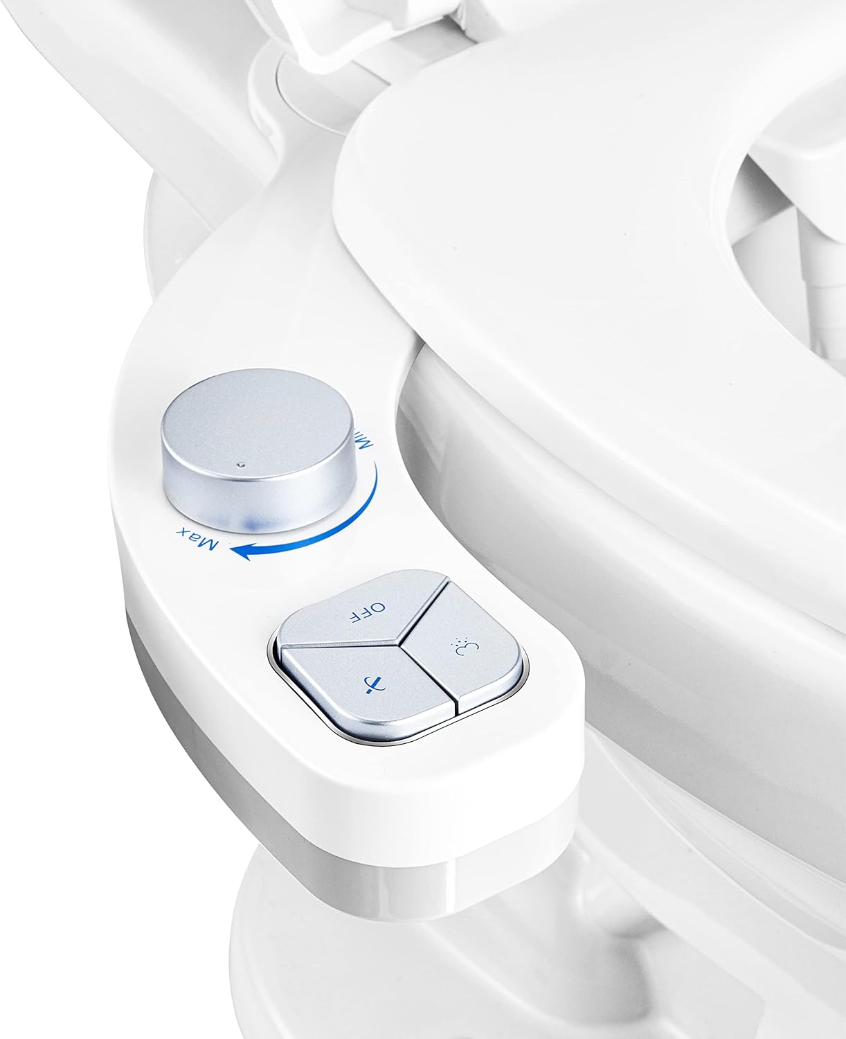 PIKETS UltraSlim Bidet, NonElectric Self Cleaning Nozzle Mechanical
