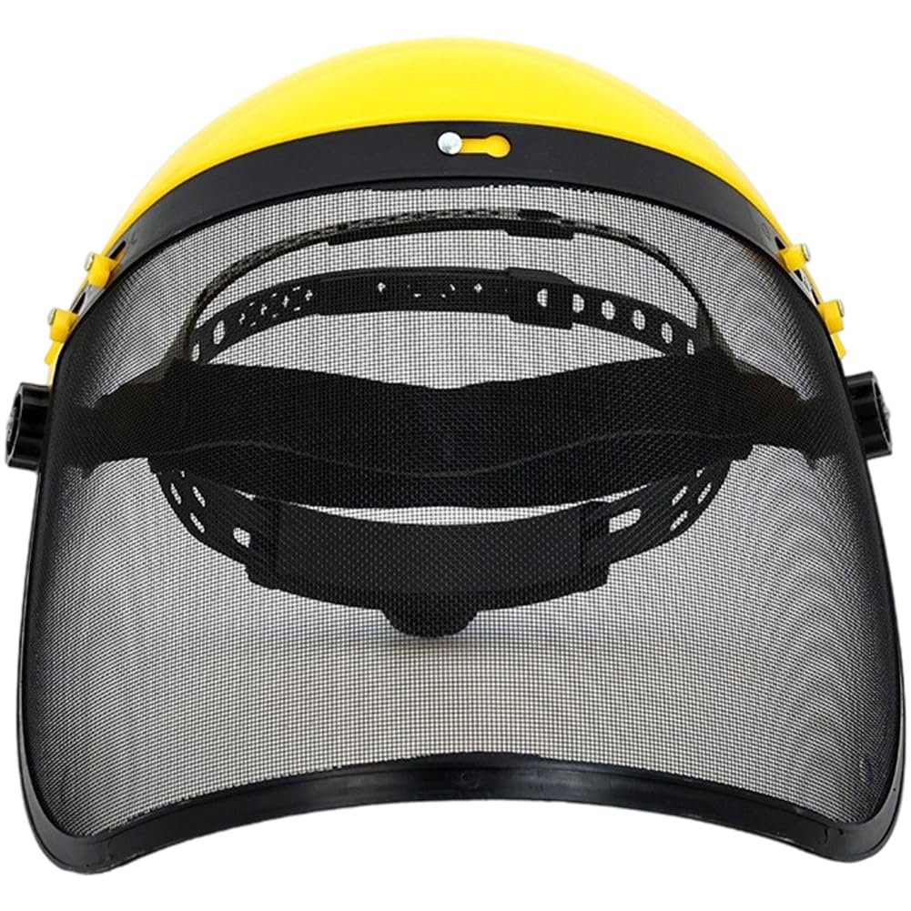 Chainsaw Safety Helmet Grass Trimmer Protection Helmet Full Face Protective Mask Visor for Industrial & Construction