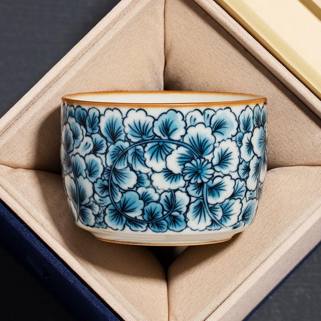 GSOUL Kungfu Tea cup Tea Cups For Tasting Kung Fu Sets Ceramic Host Personal Kitchen Party Exquisite Small Tea Cups