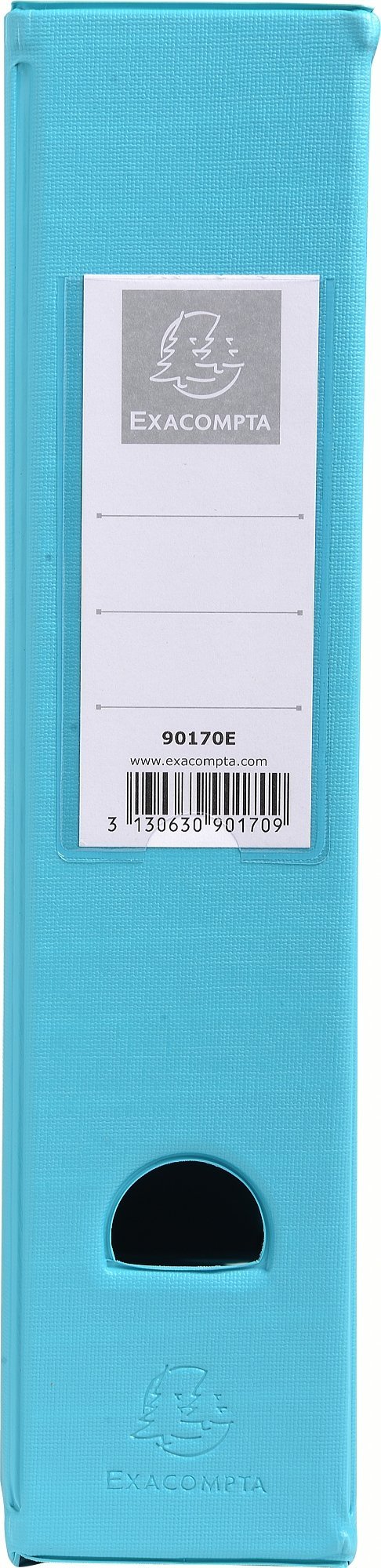 Exacompta 90170E 10er Pack Stehsammler DIN A4 7cm breit aus festem Karton mit PVC Bezug und aufgeklebtem Rückenschild Griffloch perfekt zur Aufbewahrung von Zeitschriften Katalogen farbig sortiert