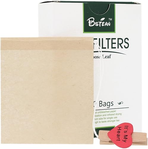 Miniatura 1 de Bolsas filtro de té con papel 100  natural sin teñir M Marrón