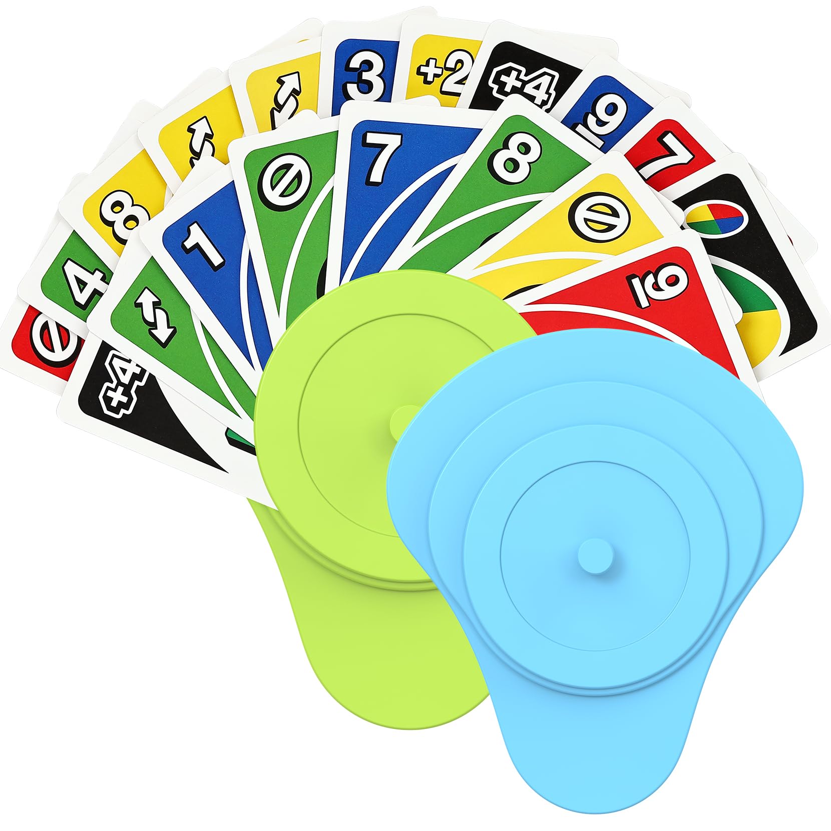 Playing Cards Holder for Little Hands Stocking Stuffer for Boy Girl UNO Game Nights, Poker, Canasta, Spite Malice, Playing Card Accessories for Family