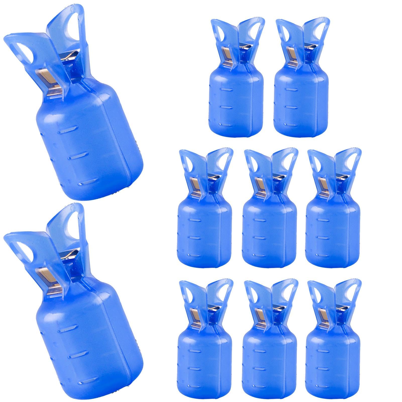 Fundas para señuelos de pesca, 10 unidades, fundas resistentes para anzuelos, cubiertas de señuelo ligeras, protector de gancho para entusiastas de la pesca