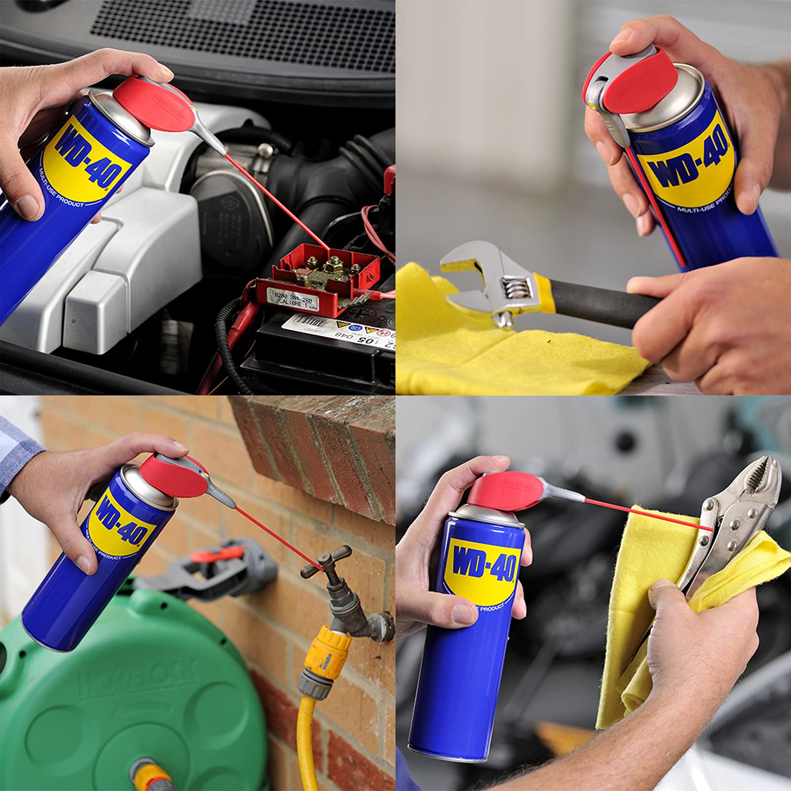 WD-40 - Spray lubrificante multiuso da 100 ml (confezione da 24 unità)