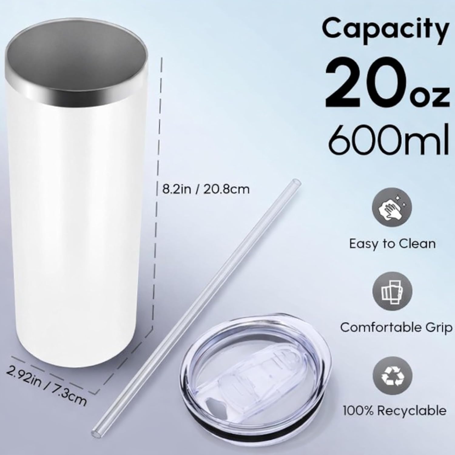 Custom Bridesmaid Tumbler with Straw, 20oz Personalized Stainless Steel Insulated Cup, The Bach Club Bachelorette Party Gifts, Wedding Party Favors for Bride, Maid of Honor, Girls Trip Travel Mug - Image 9