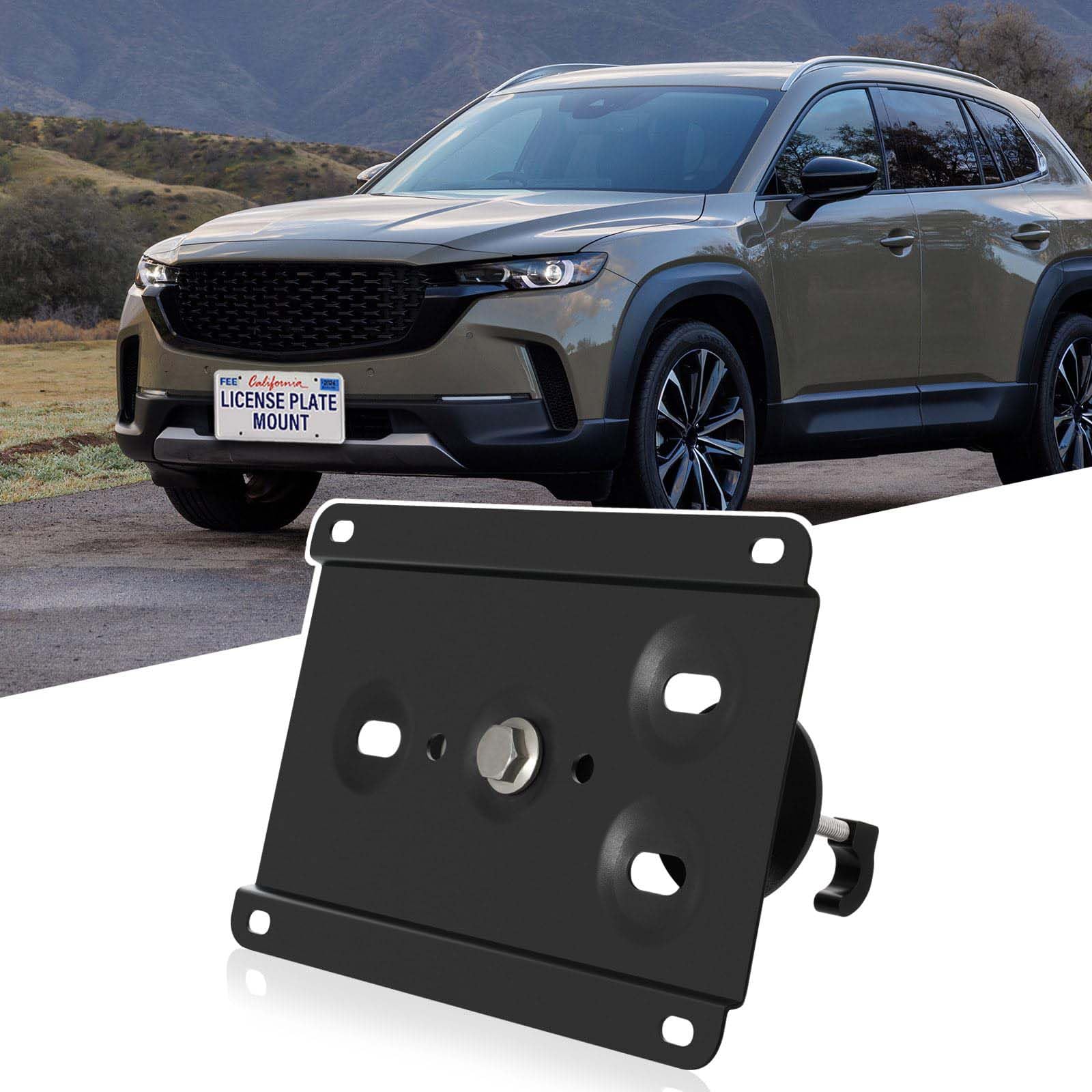 Amazon.com: No Drill Front License Frame Compatible with Mazda