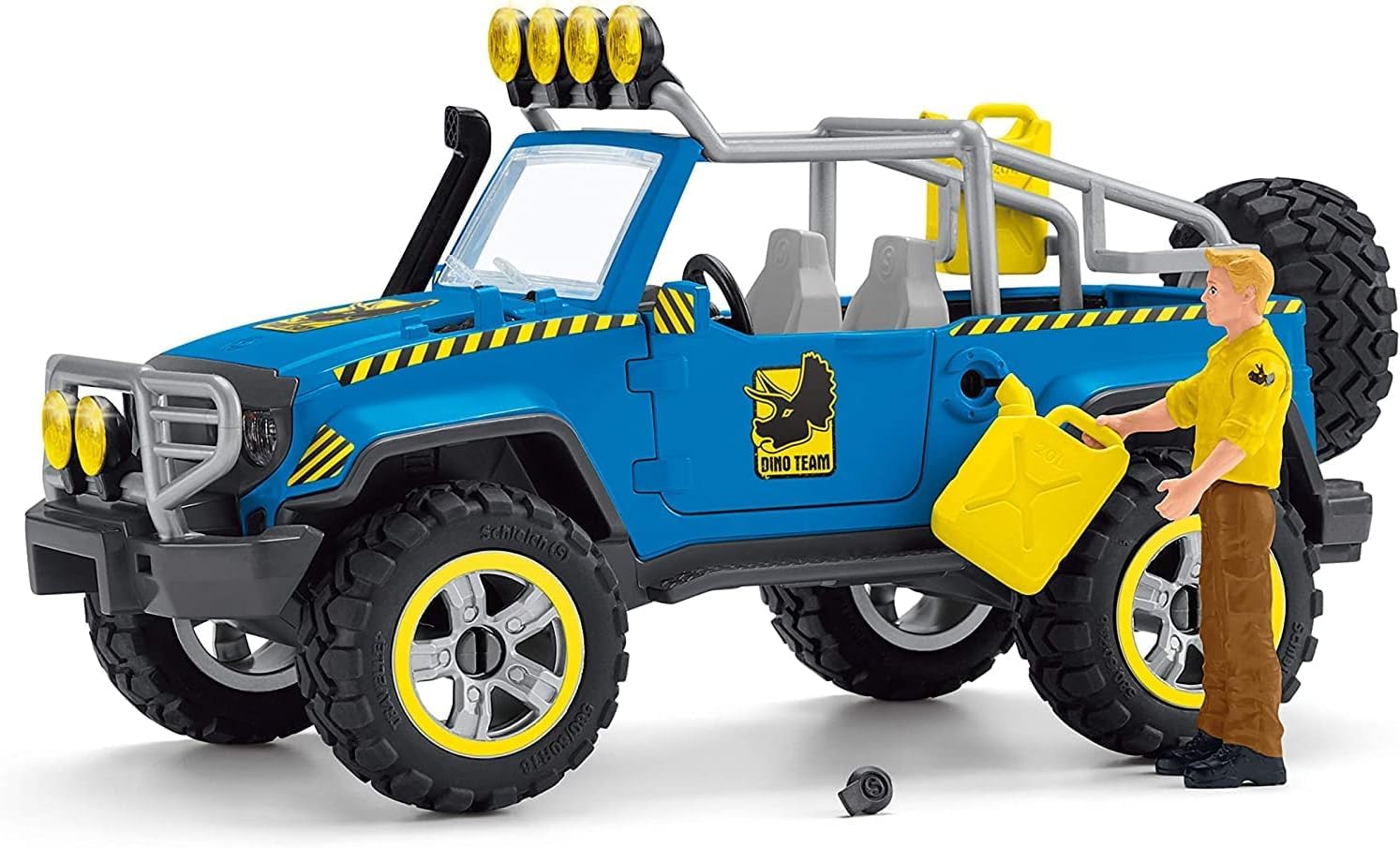Schleich 41464n Playset Todoterreno con asentamiento de Dinosaurios