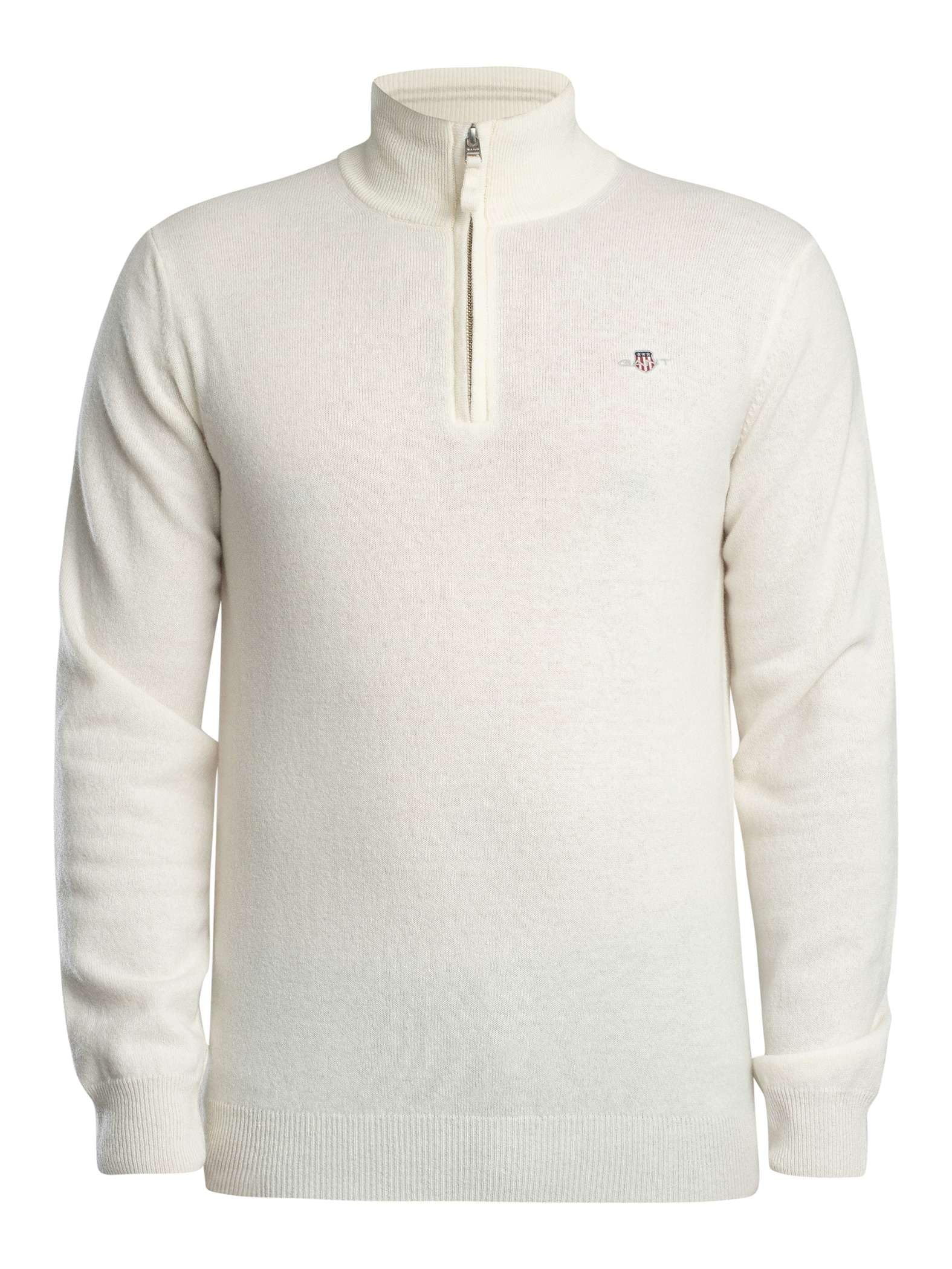 Gant Superfine Lambswool Half Zip Maglione Uomo