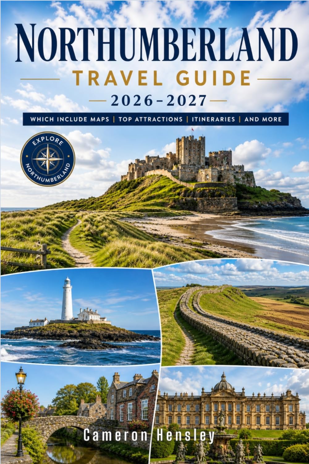 Northumberland Travel Guide: Uncover Majestic Castles, Dramatic Coastlines, Secluded Villages, and Historic Roman Routes in England's Untamed Northeast (Hensley Travel Series)