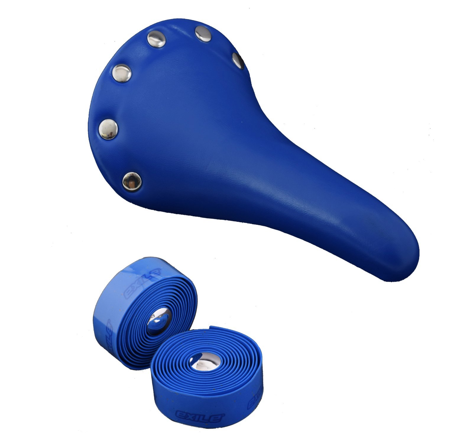 Buy Riveted Classic Retro Road Fixie Bike Saddle & Claud Butler Cork