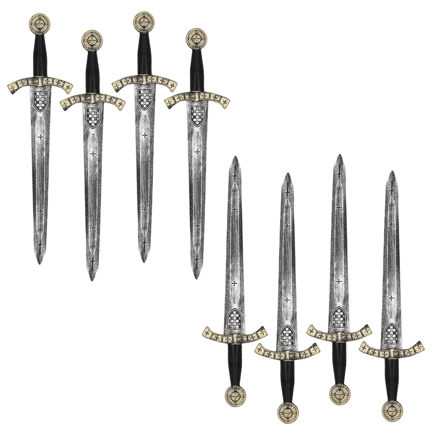 Boland - Set de espada de caballero, espada 61 cm, para adultos y niños, accesorios para disfraces de caballero, carnaval, disfraces, juegos de rol y fiestas temáticas