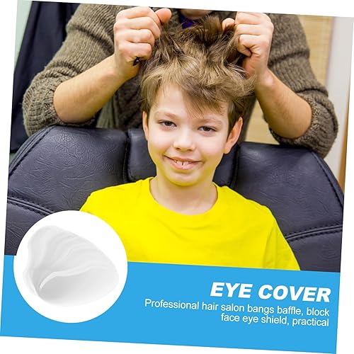 Miniatura 2 de ibasenice 100 piezas para visera de corte de pelo de ducha, cubierta de pestañas desechable, material seguro para mascotas para salón