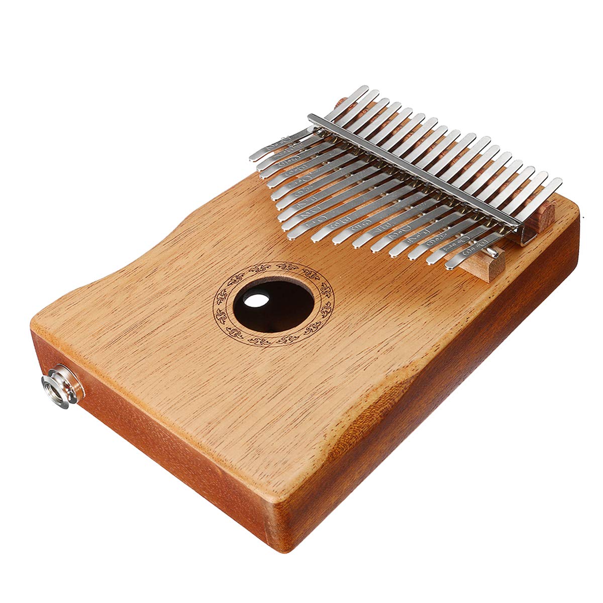 VIDOO 17 Touches Eq Acajou Kalimba inch Finger Piano Set avec Sac