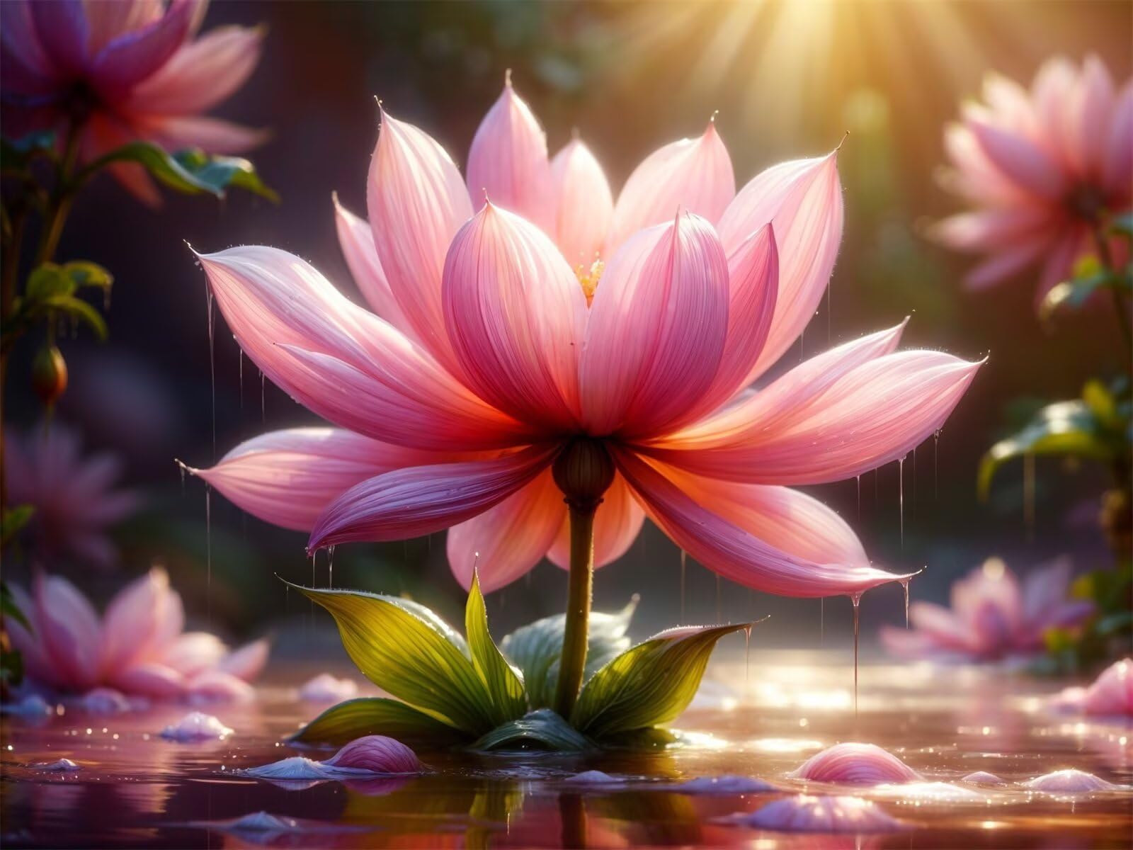 Puzzle 1000 pièces Adultes Fleurs à Feuilles, Puzzle Adulte 1000 Pièces 75x50cm, Jeu éducatif Classique Puzzles, Puzzle Coloré Difficile pour Toute la Famille