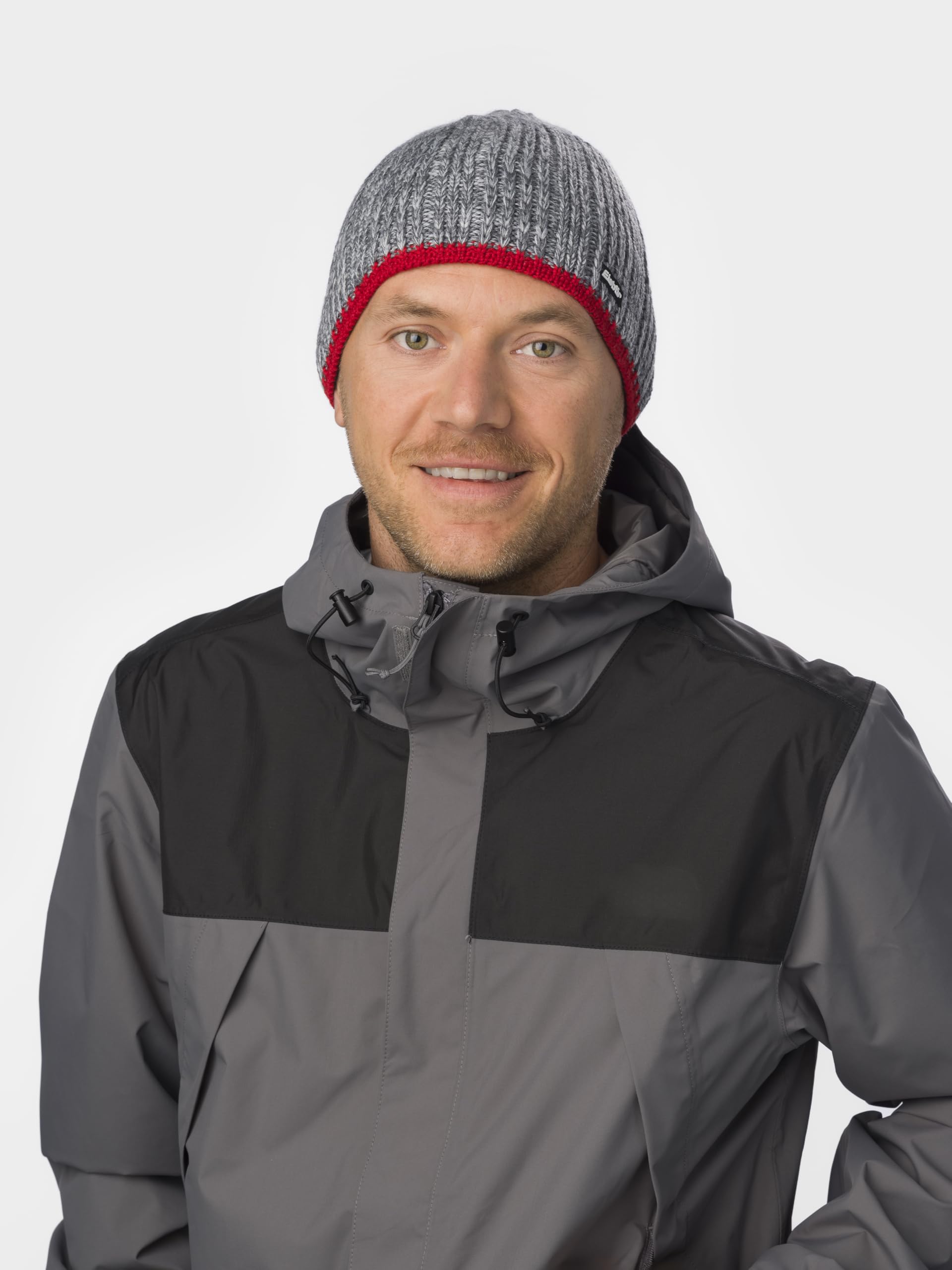 Eisbär Mütze Herren Rene XL - Merino Wintermütze für Männer - mit Fleece schützt vor Kälte und Wind - Strickmütze warme Beanie weiche Bequeme Herrenmütze Haube aus Österreich