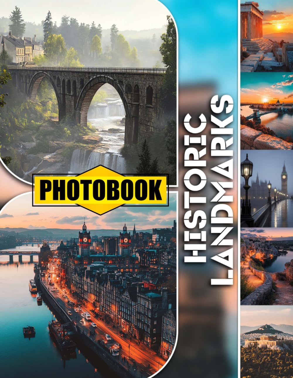 Historic Landmarks Photo Book: Iconic Ancient Buildings And Cultural Monuments From Around The World Captured In Striking Visual Images