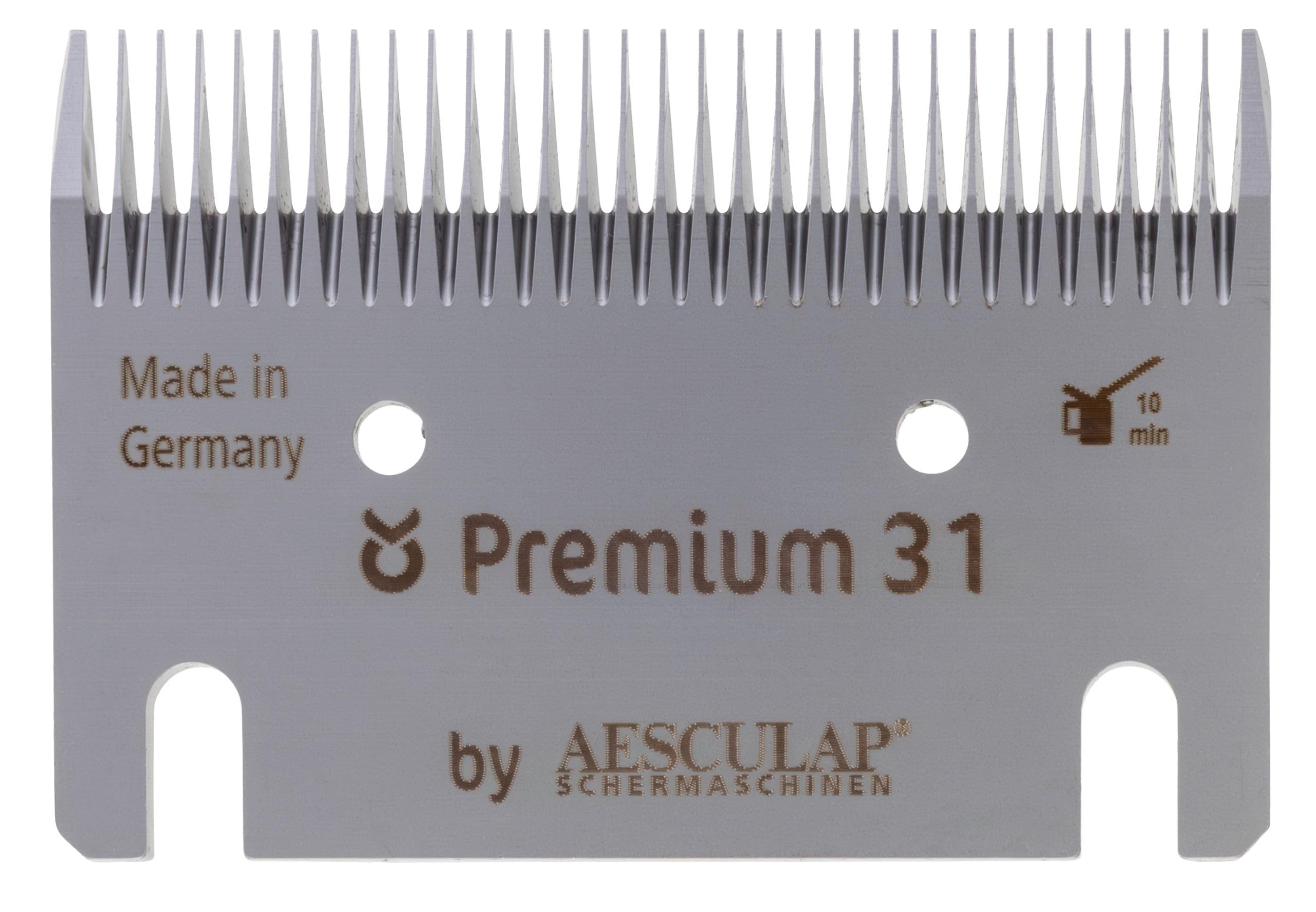 Kerbl 18956 - Set di Lame Premium per Manzo e Cavallo, 31/15 Denti